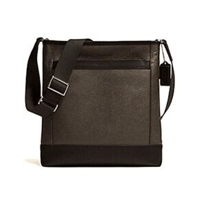 NWOT COACH CAMDEN GUNMETAL LEATHER/SUEDE TECH CROSSBODY